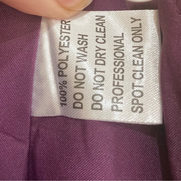 JJ’s House NWT Sz 24 JYHF67335 Grape (Dark Purple) & jeweled bodice / straps - Picture 15 of 16